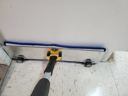 Baseboard Duster on Wheels
